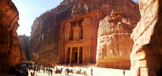Treasury Building in Petra