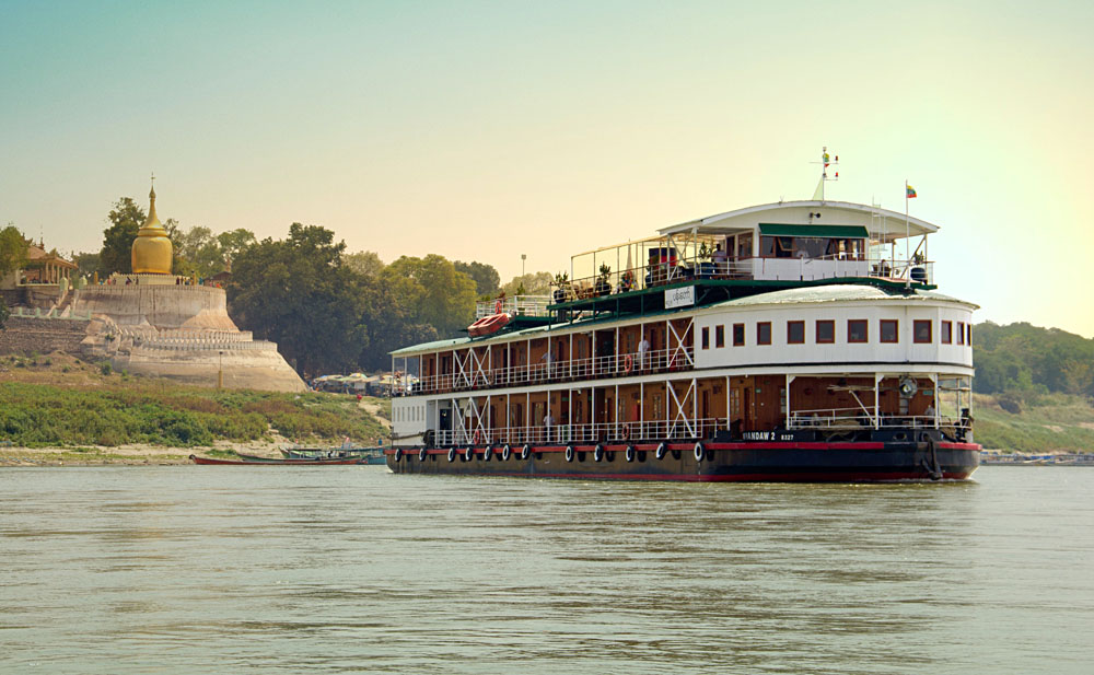 Orient Pandaw Ship in Myanmar