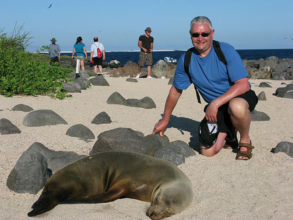 Seal Encounter on a Galapagos Islands Ecuador Fam