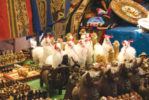 Llama Dolls Locally Made, Pisac Market, Sacred Valley, Peru