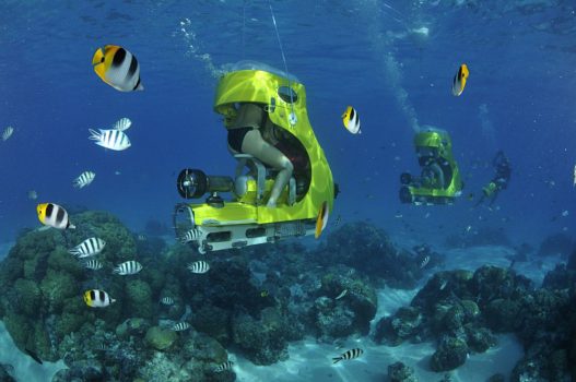 Aquabike excursion in Bora Bora, Tahiti (French Polynesia)