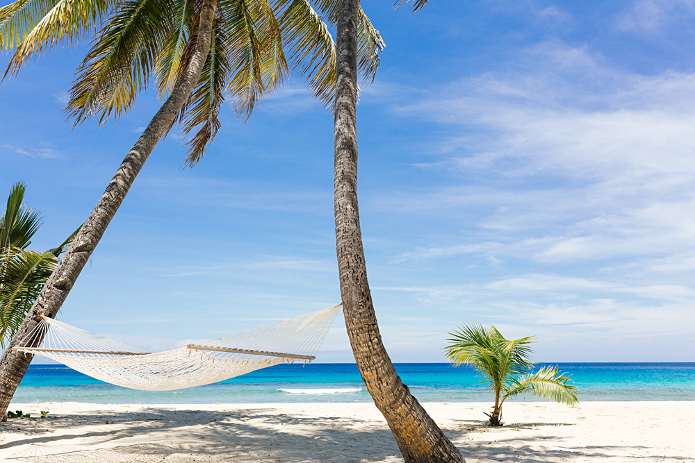 Beach and Hammock, Fiji