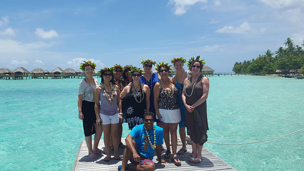 Kelly Marshall - Goway Group in the Islands of Tahiti (French Polynesia)