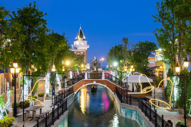 The Venezia at Night, Hua Hin, Thailand