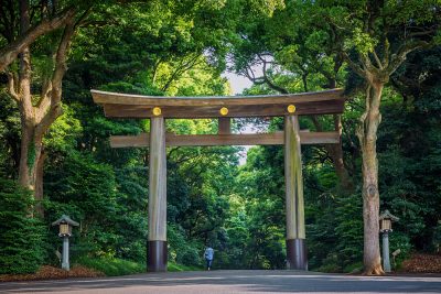 Entrance at Meiji-Jingu Temple